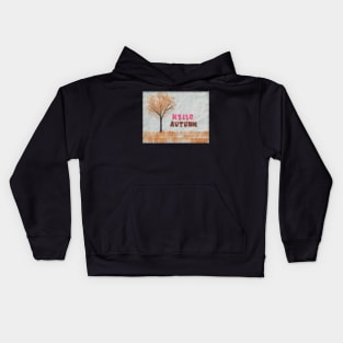 Hello, Autumn! Kids Hoodie